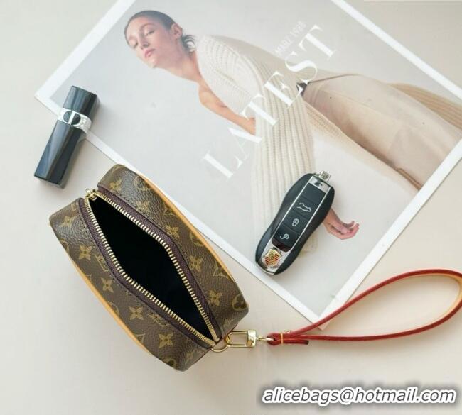Famous Brand Louis Vuitton Mini Vanity Monogram Clutch 0616 Brown Monogram 2025