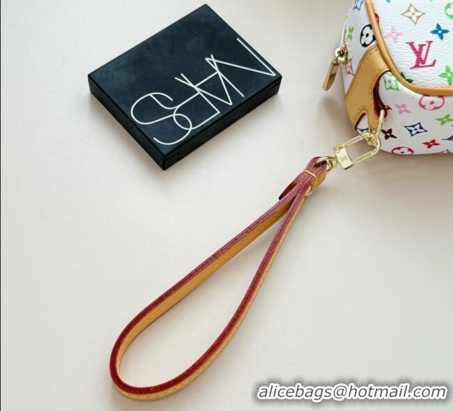 Promotional Louis Vuitton LV x TM Mini Vanity Monogram Clutch 0616 White/Multicolor 2025