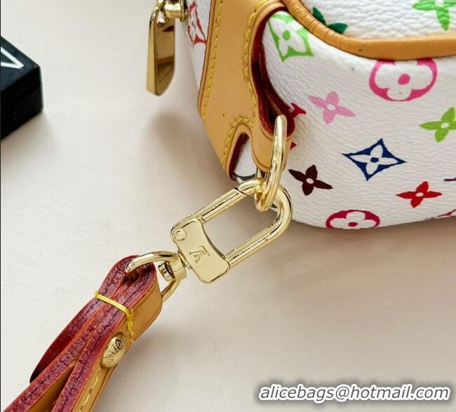 Promotional Louis Vuitton LV x TM Mini Vanity Monogram Clutch 0616 White/Multicolor 2025