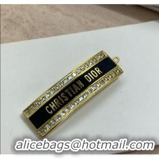 Grade Design Dior Hair Clip 0615 Black/Gold 2025