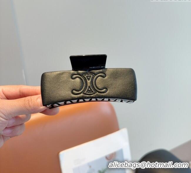 Top Quality Celine Hair Clip 0616 Black 2025