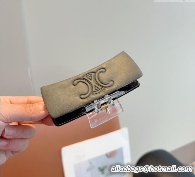 Hot Sell Cheap Celine Hair Clip 0616 Grey 2025