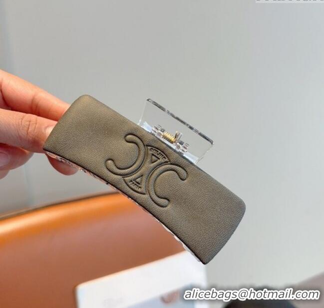 Hot Sell Cheap Celine Hair Clip 0616 Grey 2025