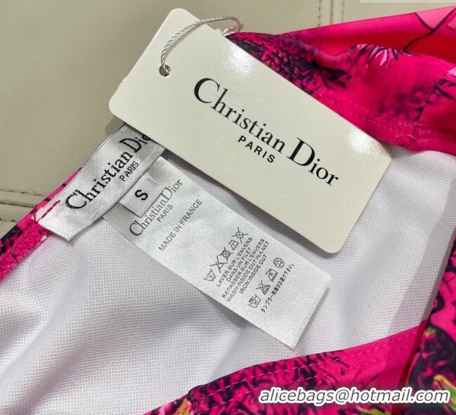 ​Affordable Price Dior Two-Pieces Swimwear 0616 Dark Pink 2025