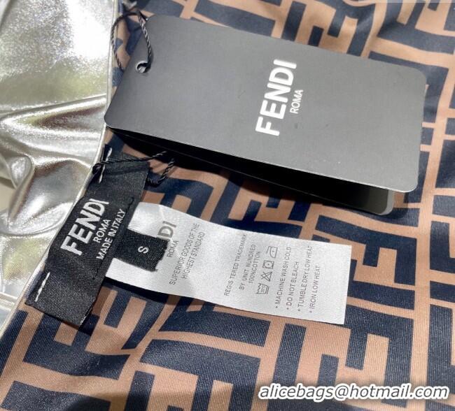 ​Grade Design Fendi Reversible One-Piece Swimwear 0616 Silver/Brown 2025