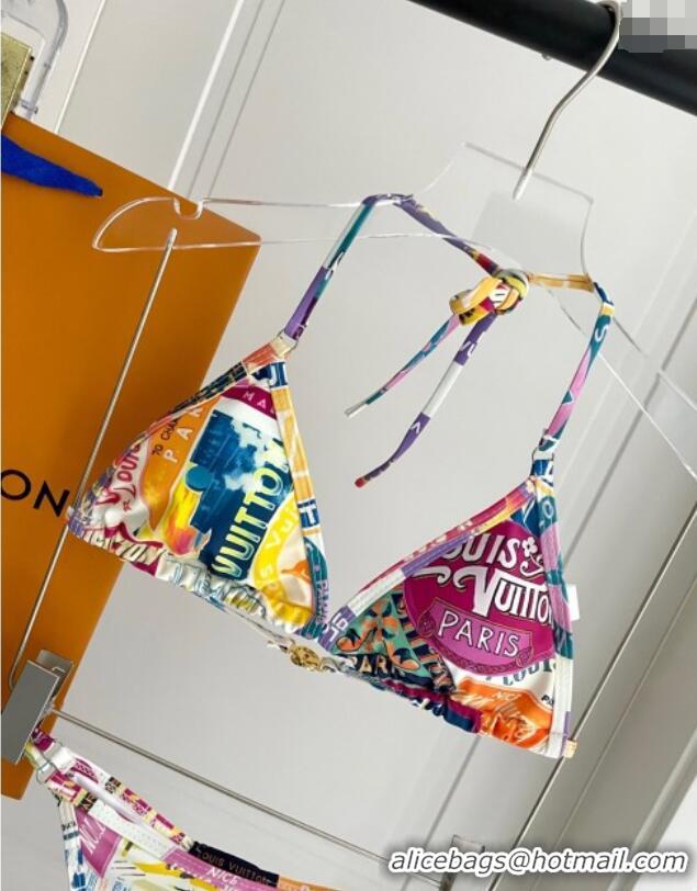 ​Super Quality Louis Vuitton Printed Two-Pieces Swimwear V0616 2025
