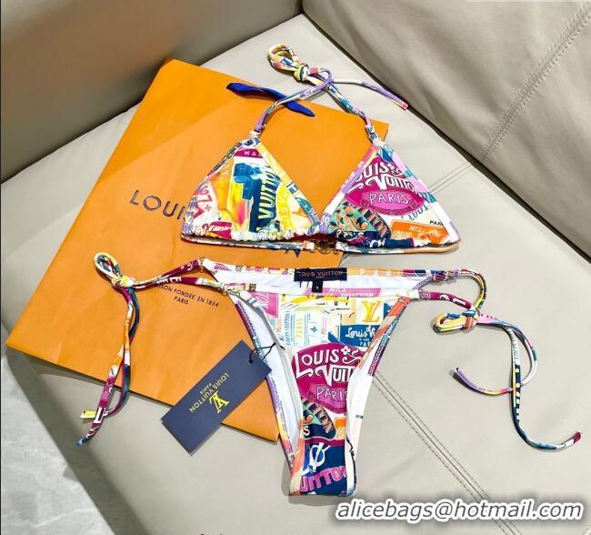 ​Super Quality Louis Vuitton Printed Two-Pieces Swimwear V0616 2025