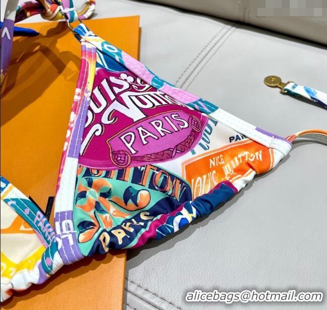 ​Super Quality Louis Vuitton Printed Two-Pieces Swimwear V0616 2025