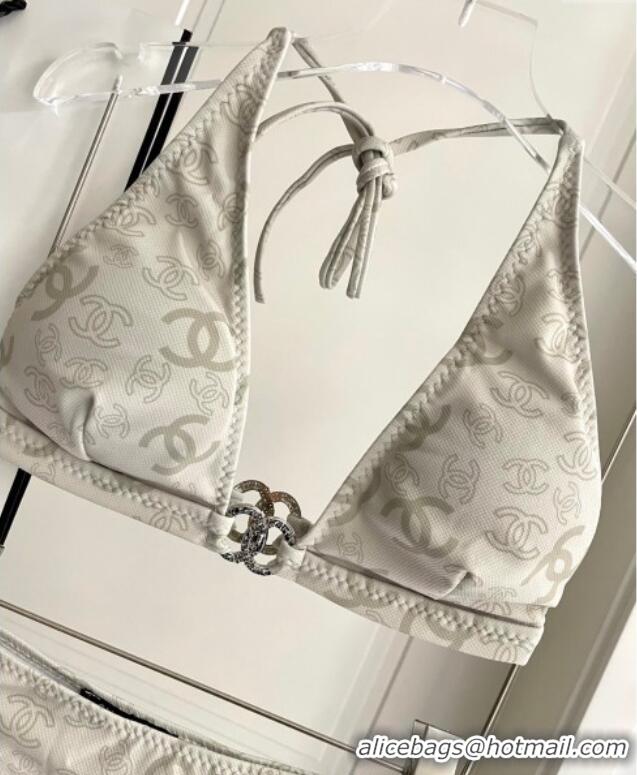 ​Promotional Chanel Two-Pieces Swimwear 0616 Light Beige 2025