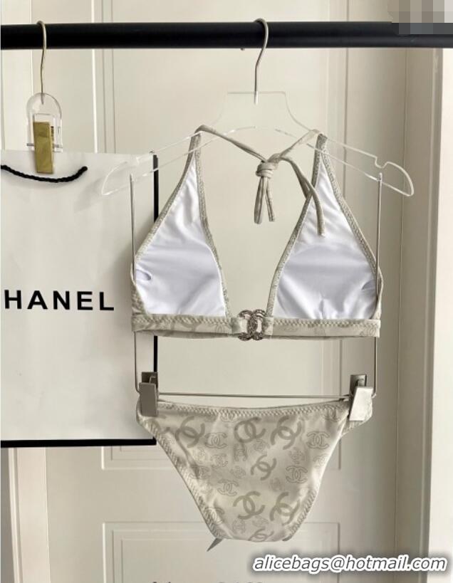 ​Promotional Chanel Two-Pieces Swimwear 0616 Light Beige 2025
