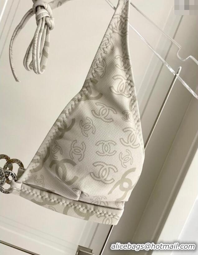 ​Promotional Chanel Two-Pieces Swimwear 0616 Light Beige 2025