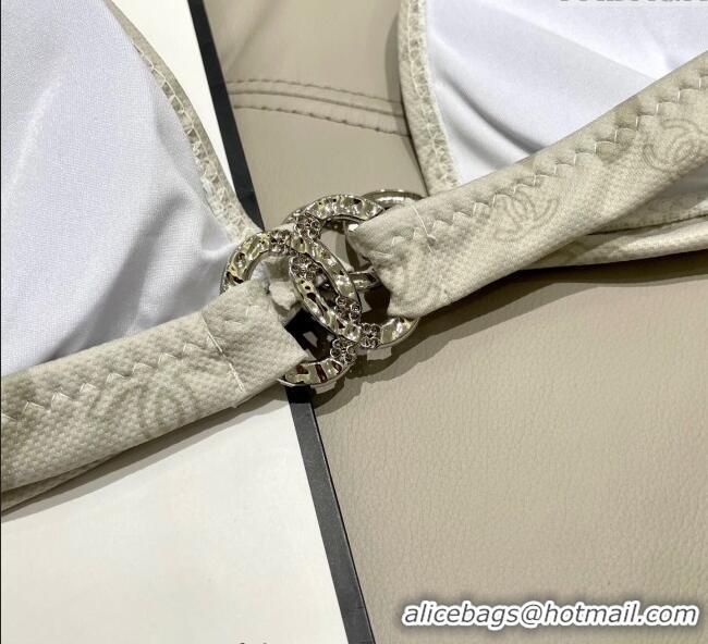 ​Promotional Chanel Two-Pieces Swimwear 0616 Light Beige 2025