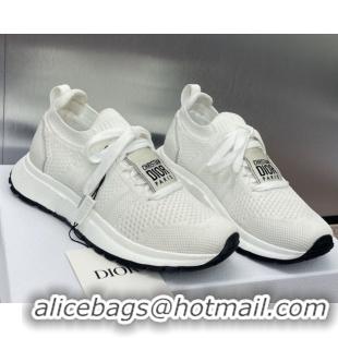 Purchase Dior Run'n'Dior Sneakers in Technical Mesh White 0605030