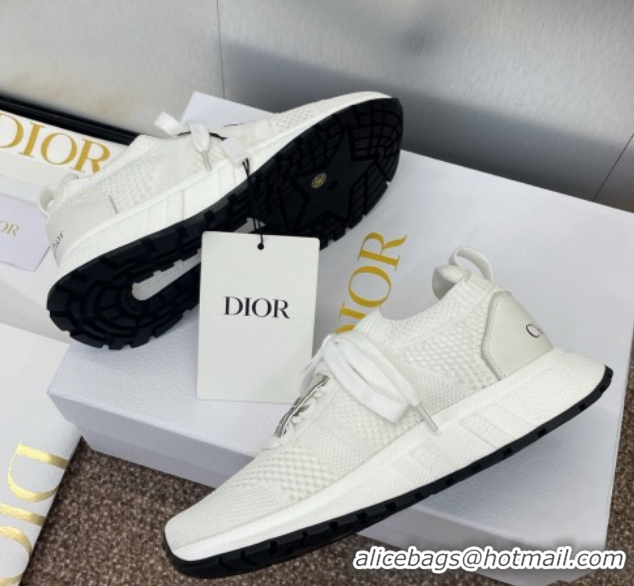 Purchase Dior Run'n'Dior Sneakers in Technical Mesh White 0605030