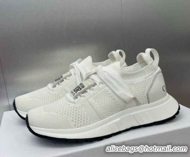 Purchase Dior Run'n'Dior Sneakers in Technical Mesh White 0605030