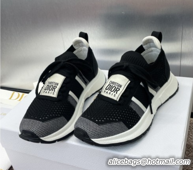 Buy Luxury Dior Run'n'Dior Sneakers in Technical Mesh Black 0605031