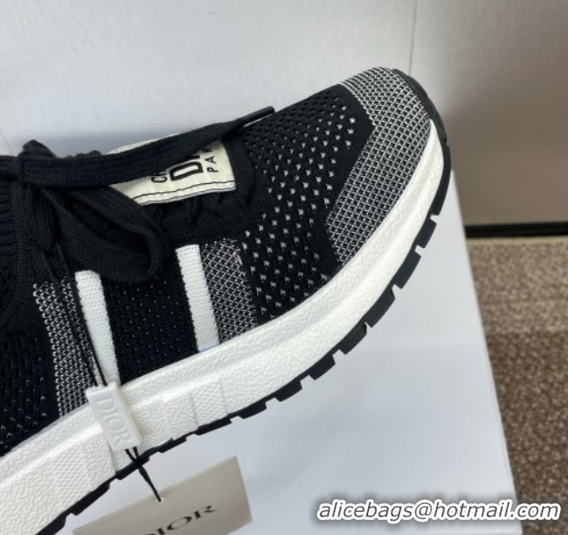 Buy Luxury Dior Run'n'Dior Sneakers in Technical Mesh Black 0605031