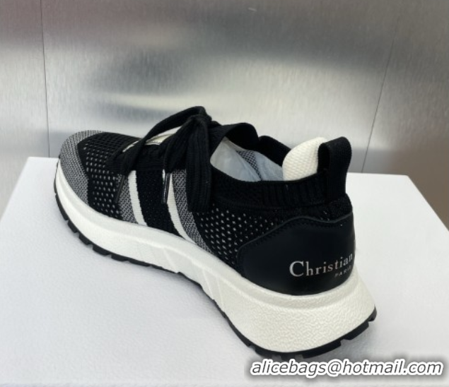 Buy Luxury Dior Run'n'Dior Sneakers in Technical Mesh Black 0605031