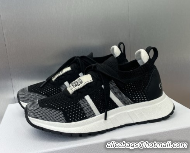 Buy Luxury Dior Run'n'Dior Sneakers in Technical Mesh Black 0605031