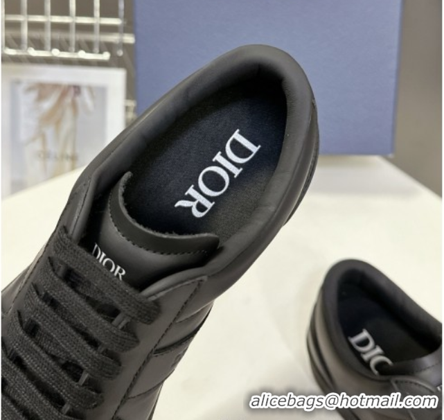 Grade Quality Dior B01 Matchpoint Sneakers in Smooth Calfskin Black 0605033