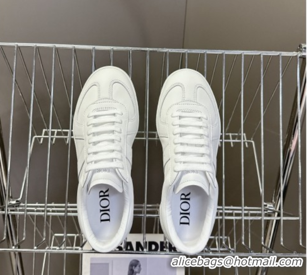 Best Grade Dior B01 Matchpoint Sneakers in Smooth Calfskin White 0605034
