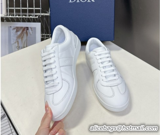 Best Grade Dior B01 Matchpoint Sneakers in Smooth Calfskin White 0605034
