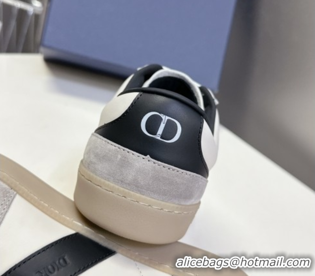 Best Price Dior B01 Matchpoint Sneakers in Calfskin and Suede Black/White 0605036