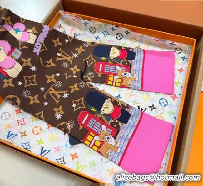 Buy Cheap Louis Vuitton Vivienne Silk Bandeau Scarf 8x120cm M00492 2025