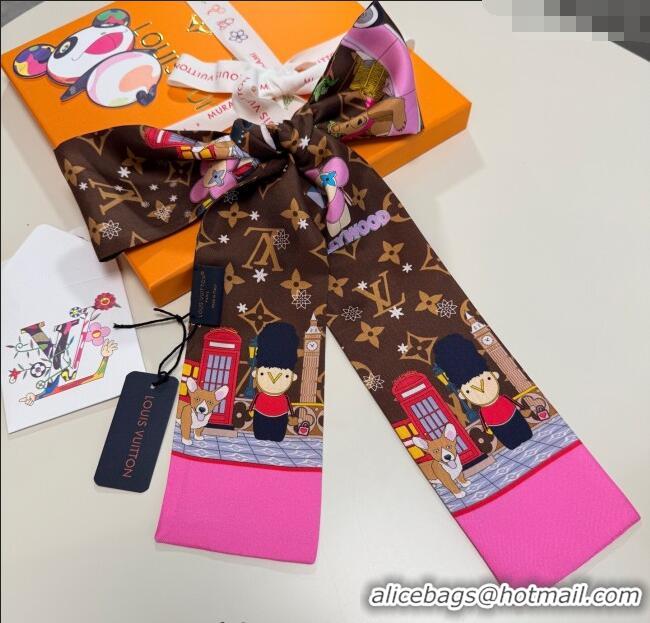 Buy Cheap Louis Vuitton Vivienne Silk Bandeau Scarf 8x120cm M00492 2025