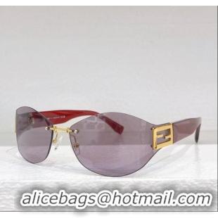 Top Grade Fendi Sunglasses Baguette FE40159U Purple 2025