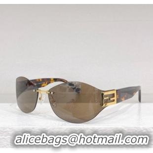 Good Looking Fendi Sunglasses Baguette FE40159U Light Brown 2025