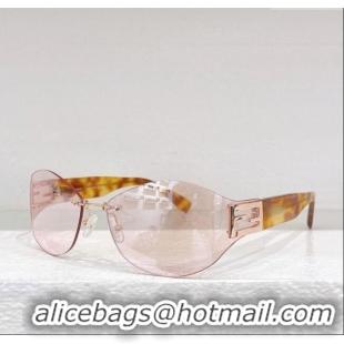 Luxury Cheap Fendi Sunglasses Baguette FE40159U Pink 2025