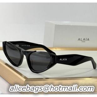 Famous Brand Alaia Sunglasses AA0076S Black 2025