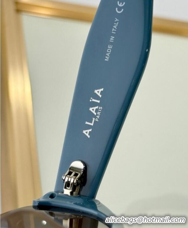 Good Looking Alaia Sunglasses AA0076S Blue 2025