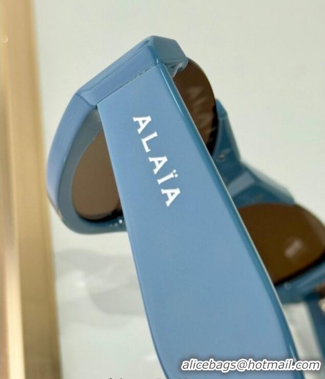 Good Looking Alaia Sunglasses AA0076S Blue 2025