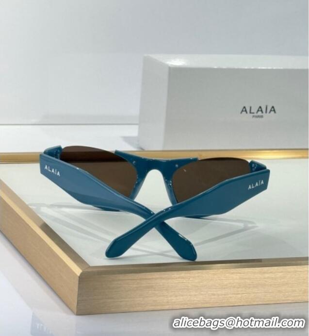 Good Looking Alaia Sunglasses AA0076S Blue 2025