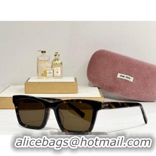 Free Shipping Miu Miu Sunglasses SMUA05S Brown 2025
