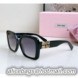 Best Price Miu Miu Sunglasses MU10YS Black 2025
