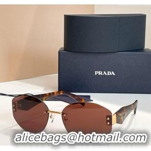 Good Looking Prada Sunglasses PR8GSL28255 Brown 2025