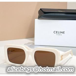 New Fashion Discount Celine Sunglasses CL40304U White 2025