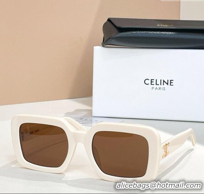 New Fashion Discount Celine Sunglasses CL40304U White 2025