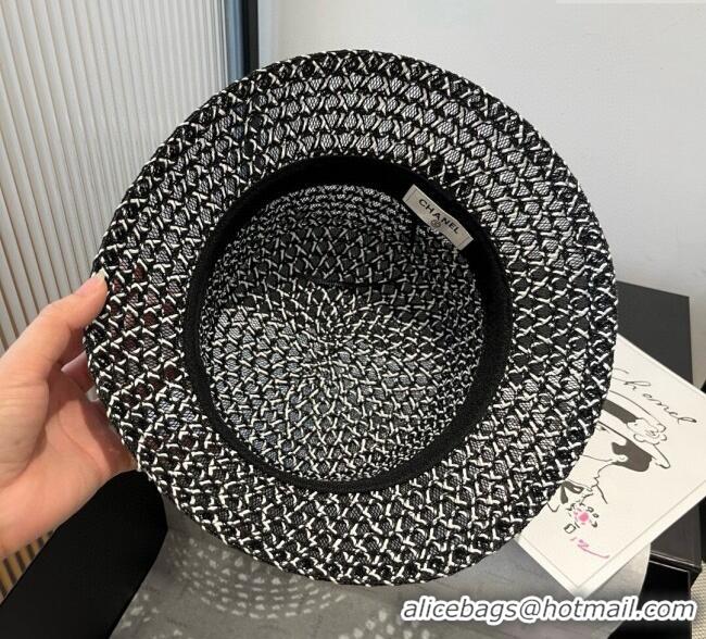 Buy Inexpensive Chanel Mesh Bucket Hat 0617 Black/White 2025