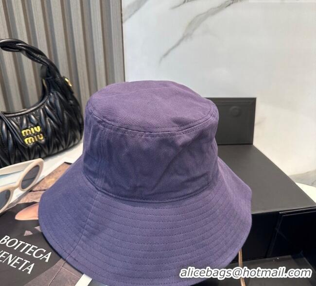Good Product Miu Miu Canvas Bucket Hat 0617 Purple 2025