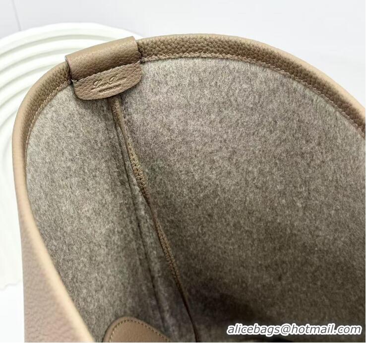 Best Price Loro Piana Ghiera Large Leather Shopper Top Handles Bag L5039