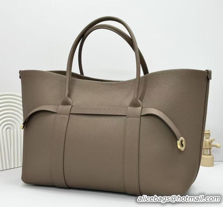 Best Price Loro Piana Ghiera Large Leather Shopper Top Handles Bag L5039
