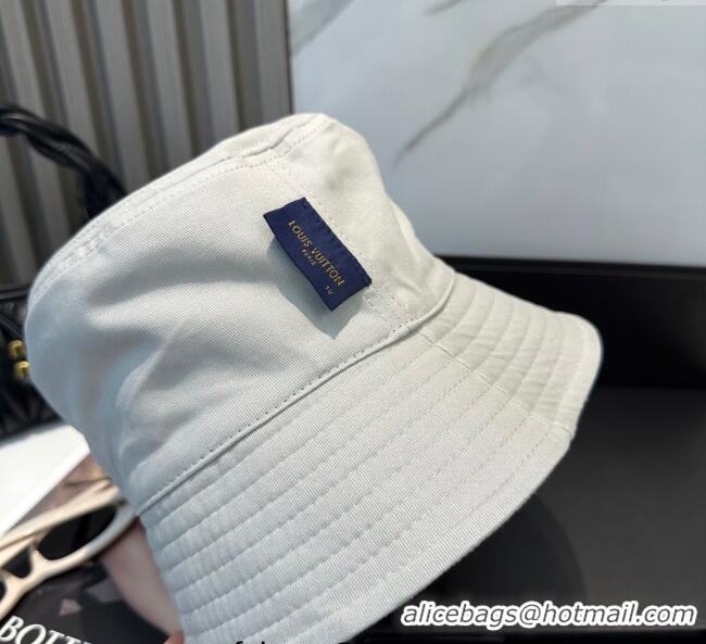 Luxury Cheap Louis Vuitton Denim Bucket Hat 0617 Pink 2025