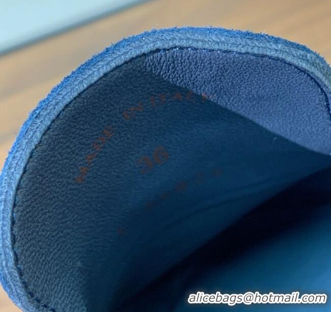 Best Price Loro Piana Charms Walk Babouche Loafer in Suede LP060504 Deep Blue 2025