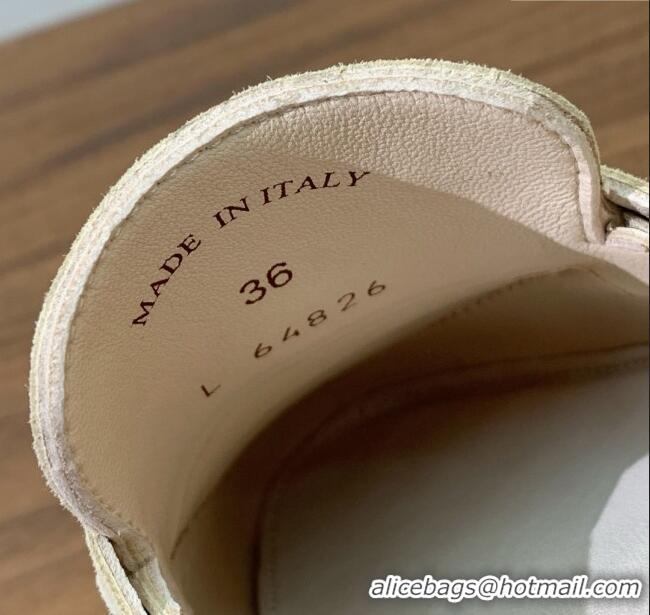 Shop Grade Loro Piana Charms Walk Babouche Loafer in Suede LP060505 Apricot 2025