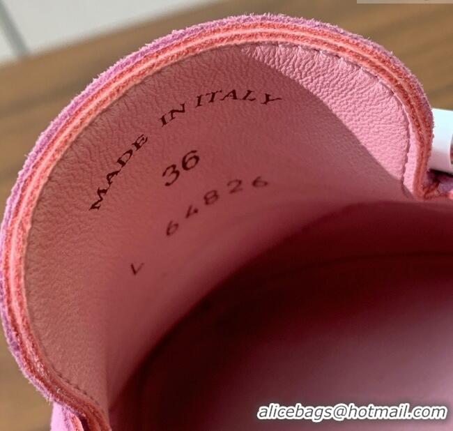 ​Good Taste Loro Piana Charms Walk Babouche Loafer in Suede LP060516 Peach Pink 2025