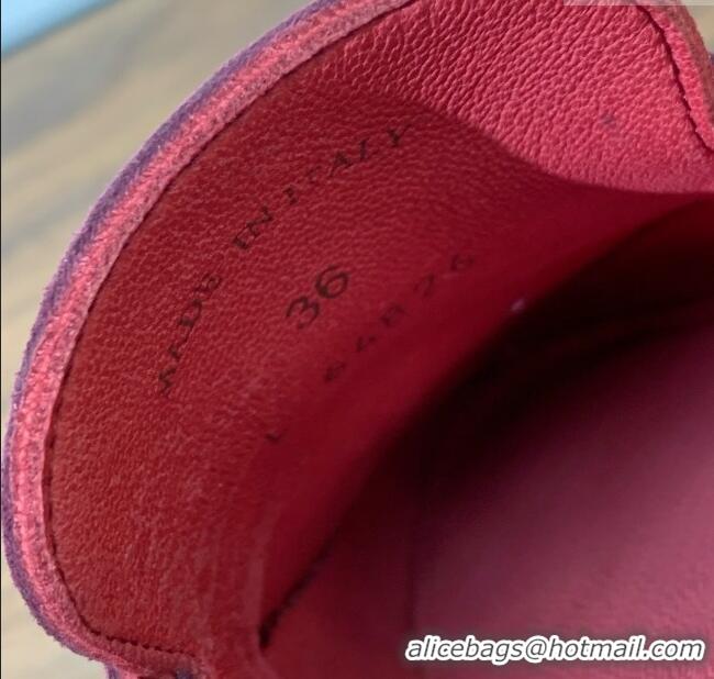 New Style Loro Piana Charms Walk Babouche Loafer in Suede LP060523 Burgundy 2025